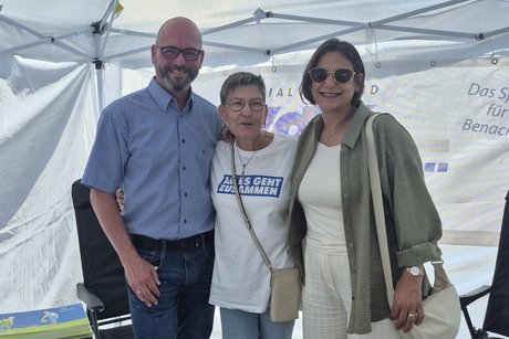Besuch von Serpil Midyatli