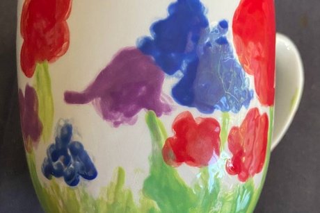 Eine Tasse