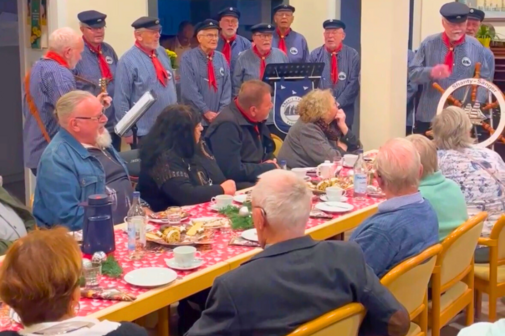 Für musikalische Stimmung sorgte der Shanty-Chor Fahrdorf.