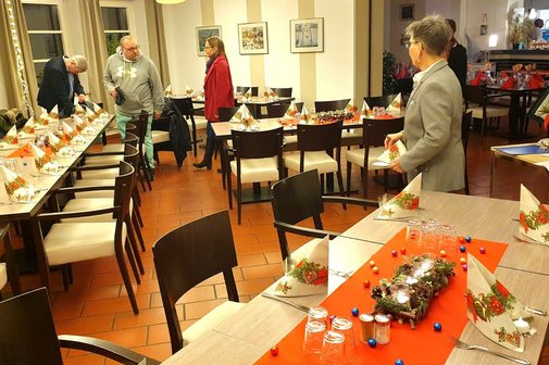 Weihnachtliche Gestaltung