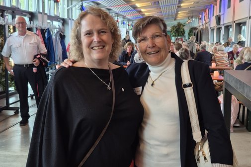 Katrin Fedrowitz und Annemarie Röseler Sommerfest des Ehrenamts in Norderstedt